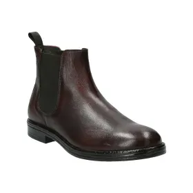 Botín Para Hombre Cuero Marrone Marrón Rockford