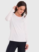 Polo-Manga-Larga-Para-Mujer-First-Layer-Mesh-Blanco-Bsoul