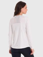 Polo-Manga-Larga-Para-Mujer-First-Layer-Mesh-Blanco-Bsoul