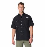 Camisa-Para-Hombre-Manga-Corta-PFG-Bahama™-II-Negra-Columbia