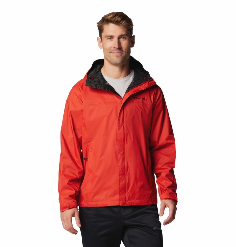 Casaca-Para-Hombre-Impermeable-Watertight™-II-Roja-Columbia