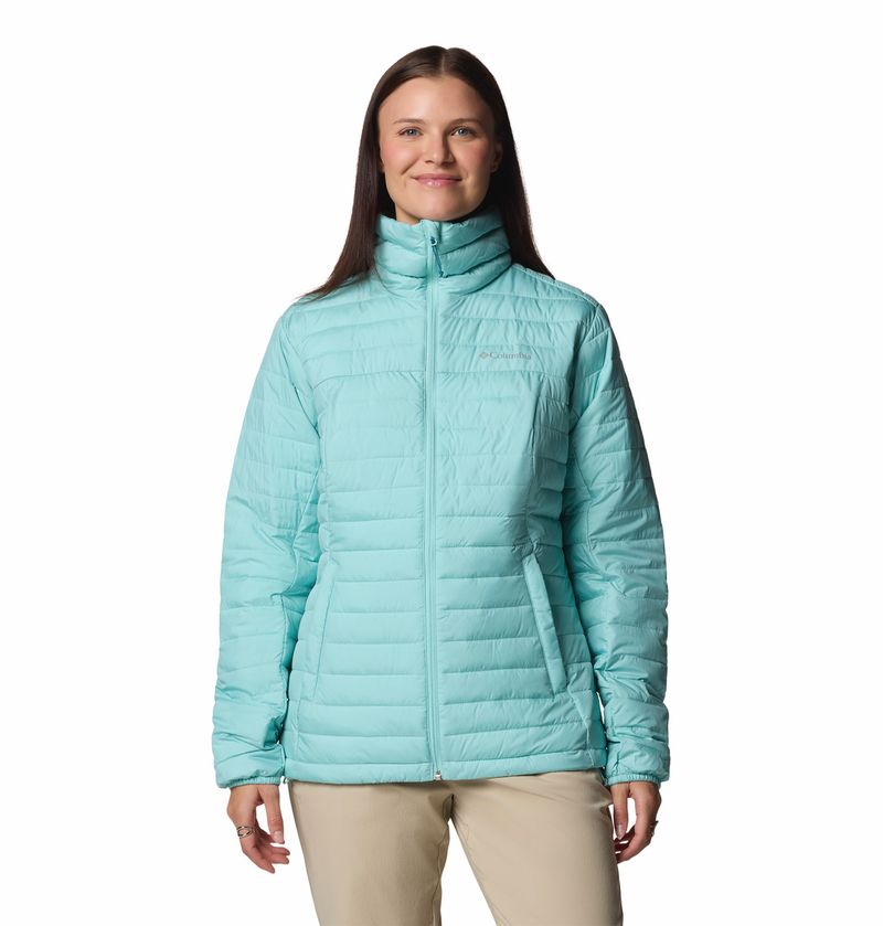 Casaca-Para-Mujer-Sintetica-Silver-Falls™-II-Celeste-Columbia