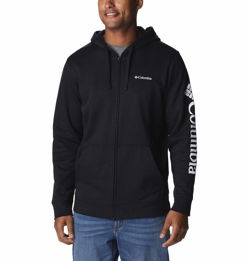 Casaca-Para-Hombre-Cierre-Completo-Columbia-Trek™-Negra-Columbia