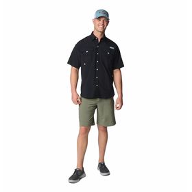 Camisa Para Hombre Manga Corta PFG Bahama™ II Negra Columbia