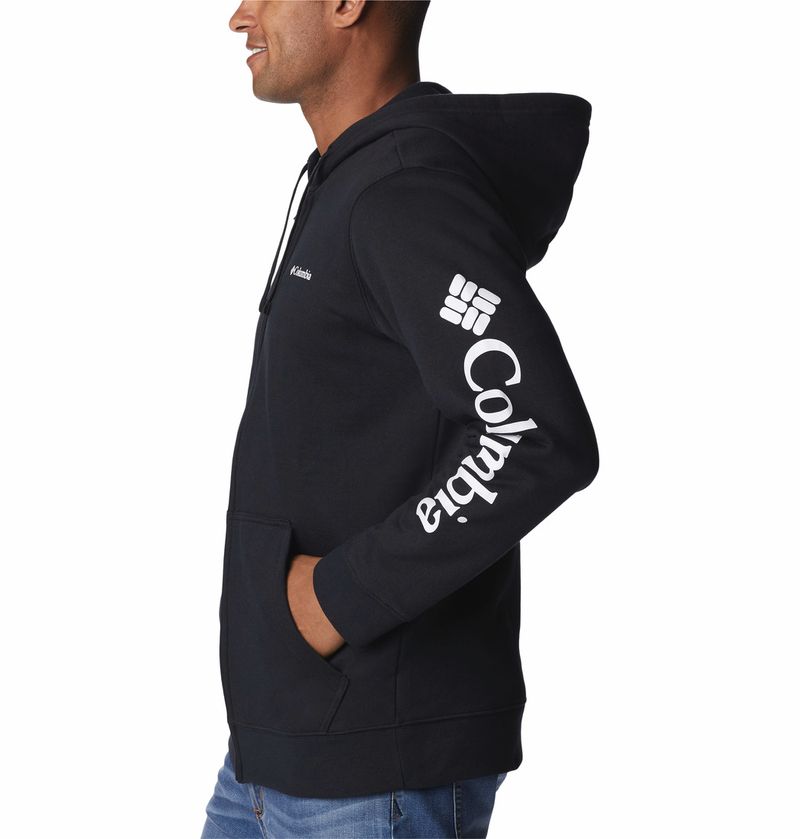 Casaca-Para-Hombre-Cierre-Completo-Columbia-Trek™-Negra-Columbia
