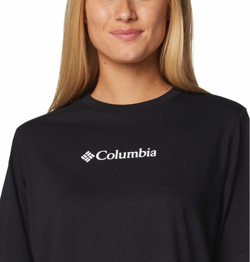 Polo-Para-Mujer-Manga-Corta-North-Cascades™-Negro-Columbia