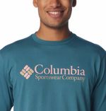 Polo-Para-Hombre-Manga-Corta-CSC-Basic-Logo™-Celeste-Columbia