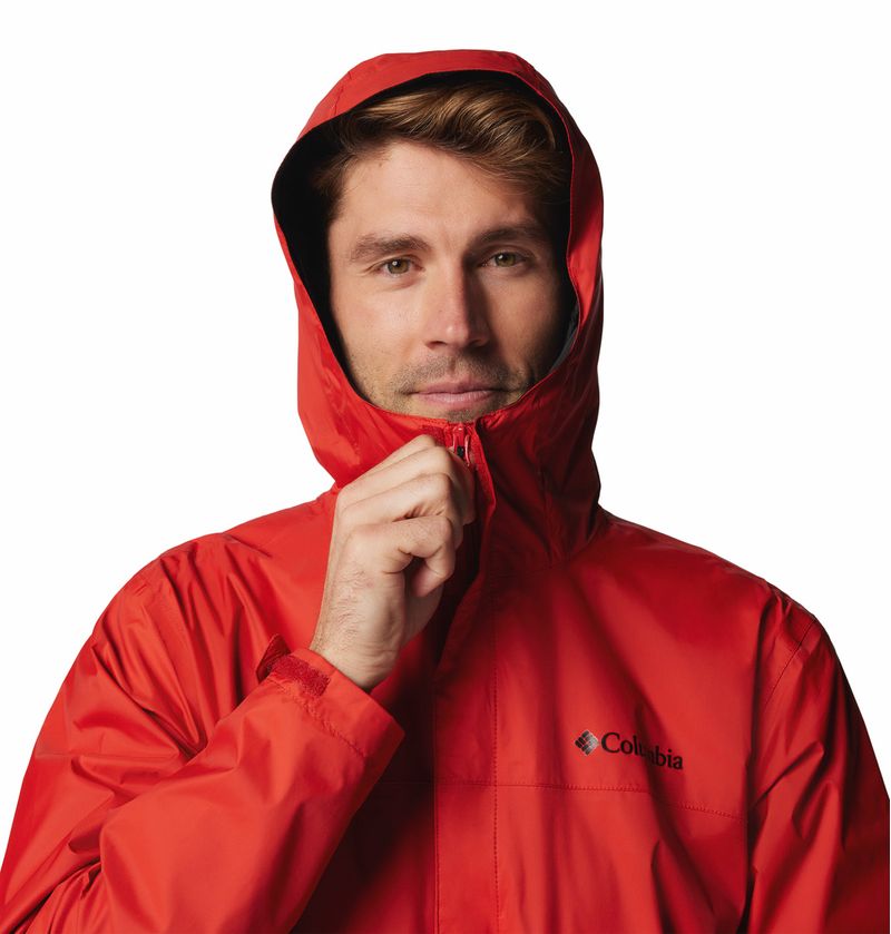 Casaca-Para-Hombre-Impermeable-Watertight™-II-Roja-Columbia