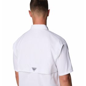 Camisa Para Hombre Manga Corta PFG Bahama™ ll Blanca Columbia