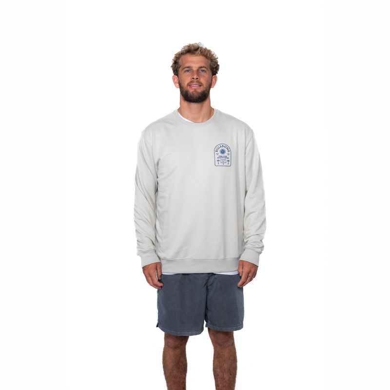 Polera-Para-Hombre-Short-Sands-Crew-Beige-Billabong