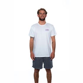 Polo Para Hombre Orbit Arch Blanco Billabong