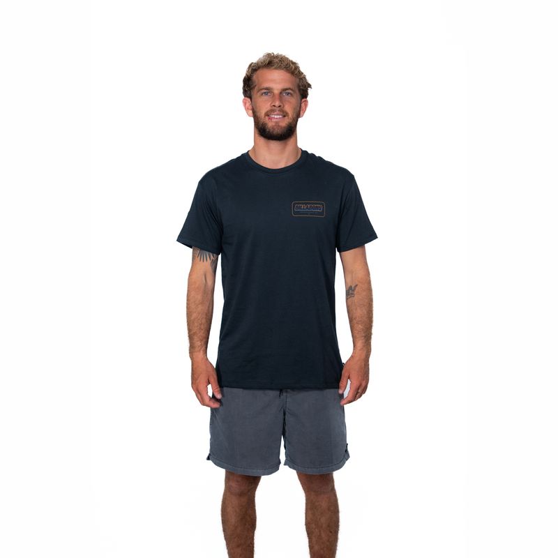 Polo-Para-Hombre-Walled-Negro-Billabong