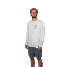 POLERA PARA HOMBRE SHORT SANDS CREW BEIGE BILLABONG