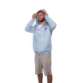 Polera Para Hombre Short Sands Zip Gris Billabong