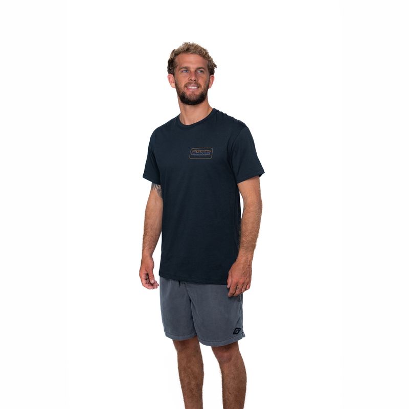 Polo-Para-Hombre-Walled-Negro-Billabong