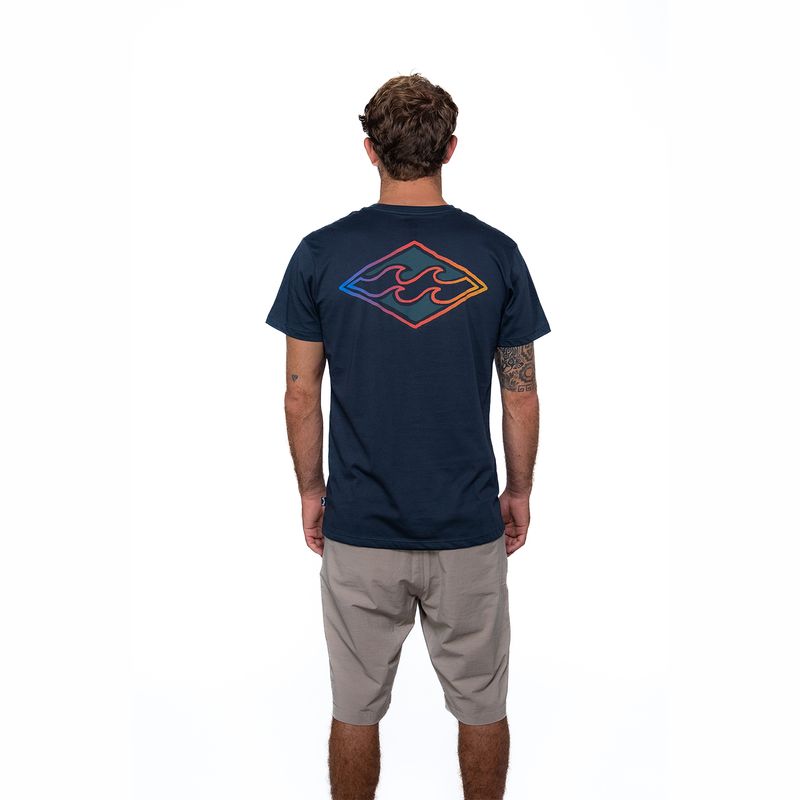 Polo-Para-Hombre-Crayon-Wave-Azul-Billabong