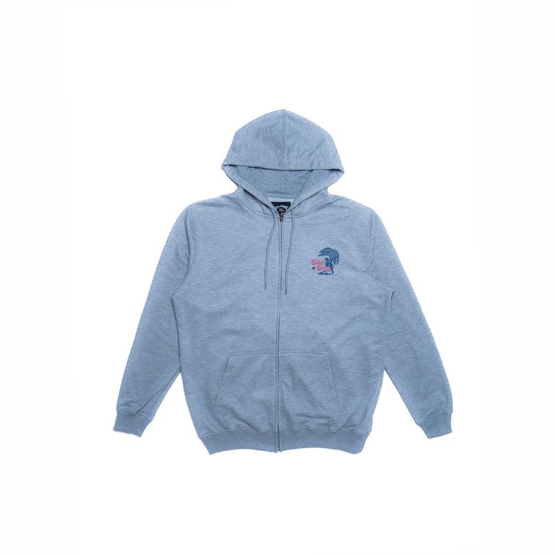 Polera-Para-Hombre-Short-Sands-Zip-Gris-Billabong
