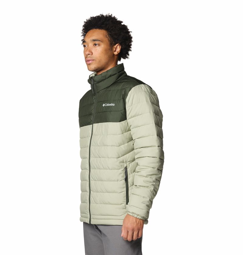 Casaca-Para-Hombre-Sintetica-Powder-Lite™-II-Verde-Vestuario