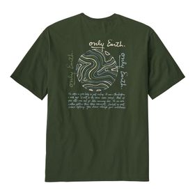 Polo Manga Corta Para Hombre Cta Organic T-Shirt Verde Patagonia