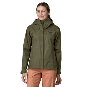 Casaca Impermeable Para Mujer Torrentshell 3L Rain Jacket Verde Patagonia