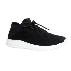 Zapatillas Para Mujer Textil Bel Negro Hush Puppies