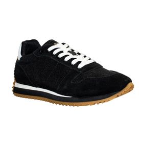 Zapatillas Para Mujer Cuero Melissa I Negro Hush Puppies