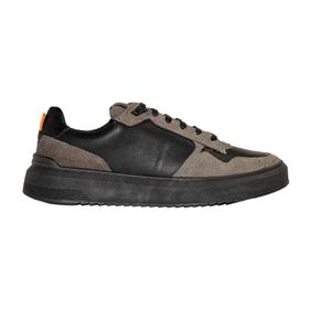 Zapatillas Para Hombre Cuero Emiliano Negro Hush Puppies