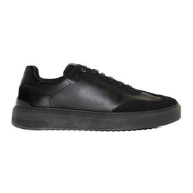 Zapatillas Para Hombre Cuero Fito I Negro Hush Puppies