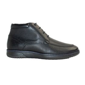 Botines Para Hombre Cuero Gustavo I Negro Hush Puppies