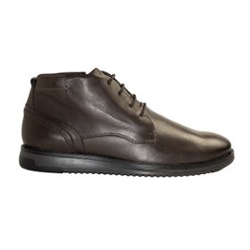 Botines Para Hombre Cuero Hammer Marrón Hush Puppies