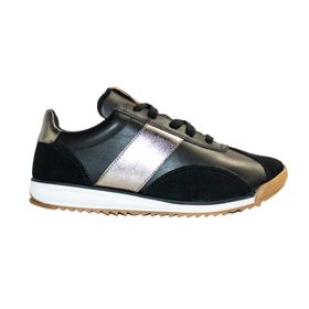 Zapatillas Para Mujer Cuero Sofi I Negro Hush Puppies