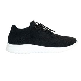 Zapatillas Para Mujer Textil Bel Negro Hush Puppies