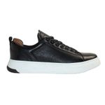 Zapatillas-Para-Hombre-Cuero-Chicago-Negro-Hush-Puppies