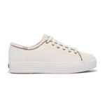 Zapatilla-Para-Mujer-Cuero-Triple-Kick-Leather-Piping-Blanco-Keds