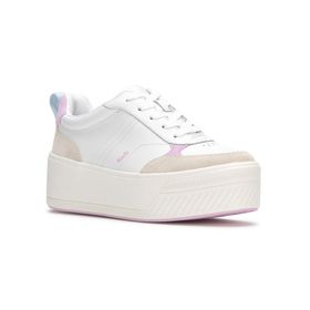 Zapatilla Para Mujer Cuero Skyler II Leather/Suede Blanco Keds