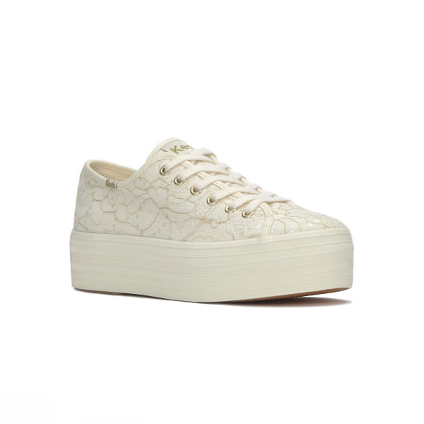 Zapatilla-Para-Mujer-Textil-Triple-Up-Lace-Cel-Beige-Keds