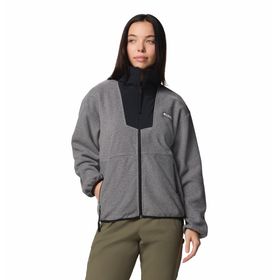 Polar Para Mujer Cierre Completo Sequoia Grove™ Gris Vestuario