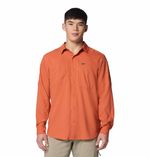 Camisa-Para-Hombre-Manga-Larga-Silver-Ridge™-Utility-Lite-Naranja-Vestuario