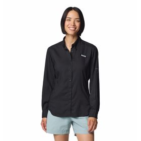 Blusa Para Mujer Manga Larga PFG Tamiami™ II Negra Vestuario