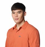 Camisa-Para-Hombre-Manga-Larga-Silver-Ridge™-Utility-Lite-Naranja-Vestuario