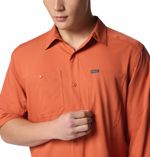 Camisa-Para-Hombre-Manga-Larga-Silver-Ridge™-Utility-Lite-Naranja-Vestuario