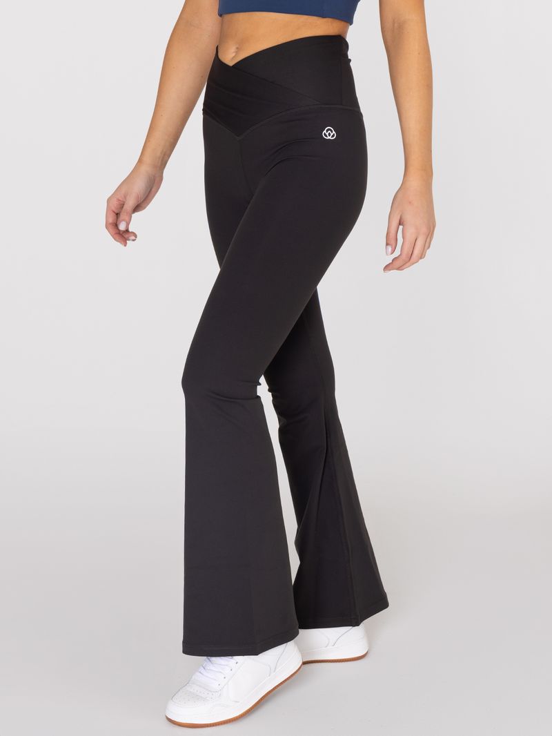 Legging-Para-Mujer-Flared-Negro-Bsoul