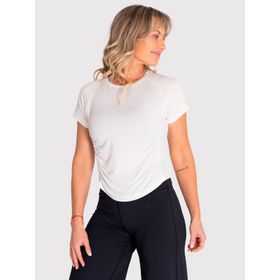 Polo Manga Corta Para Mujer Soft T-Shirt Blanco Bsoul