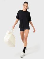 Polo-Manga-Corta-Para-Mujer-Long-T-Shirt-Anto-II-Negro-Bsoul