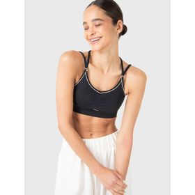 Bra Para Mujer Piping Negro Bsoul