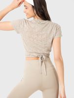 Polo-Manga-Corta-Para-Mujer-Luna-Beige-Bsoul