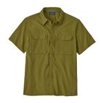 Camisa-Manga-Corta-Para-Hombre-Self-Guided-Sun-Verde-Patagonia