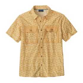 Camisa Para Hombre Self Guided Sun Amarillo Patagonia