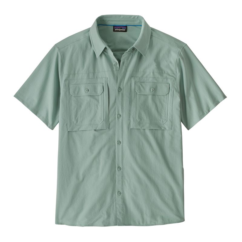 Camisa-Para-Hombre-Self-Guided-Sun-Azul-Patagonia