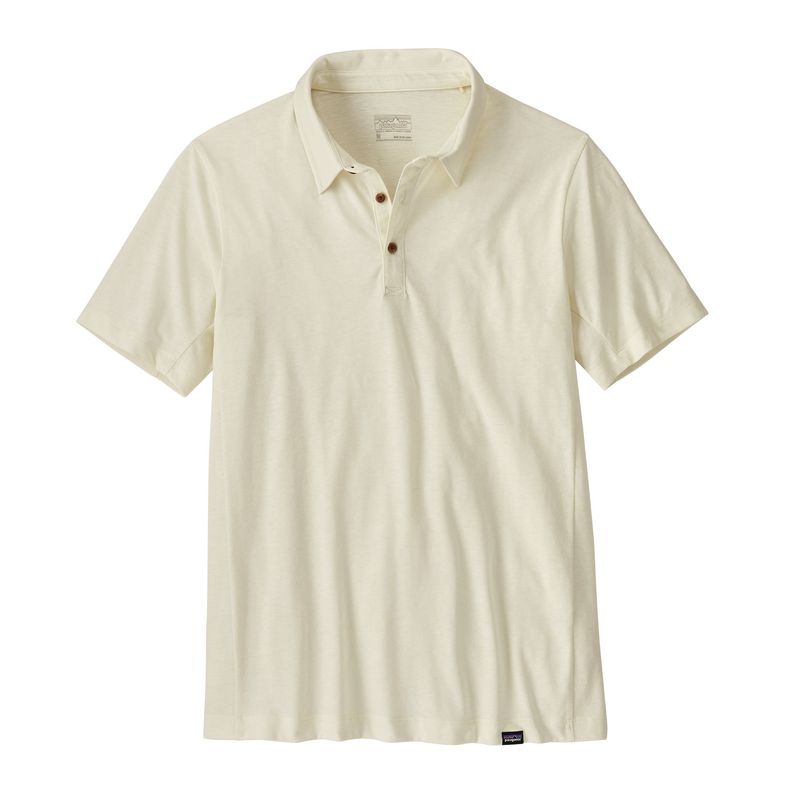 Polo-Pique-Para-Hombre-Essential-Polo-Blanco-Patagonia